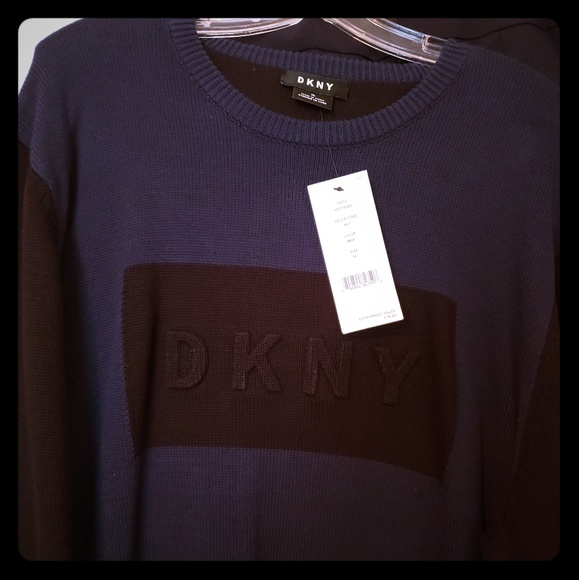 DKNY Mens crew neck sweater - Picture 1 of 1